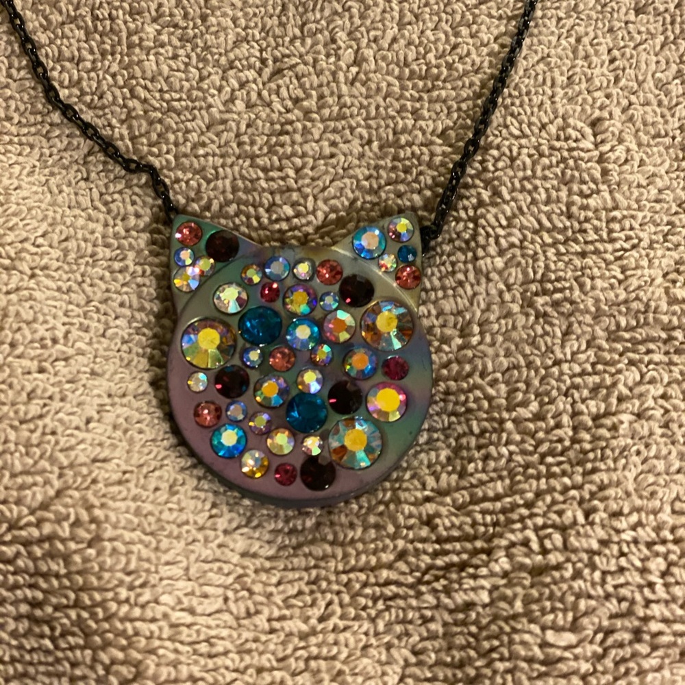 Betsey Johnson Cat Necklace